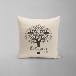 Family Tree Pillow
