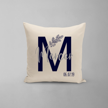 Load image into Gallery viewer, Monogram Family Name Pillow