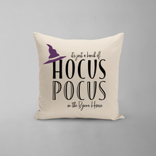 Load image into Gallery viewer, Hocus Pocus Family Name Pillow