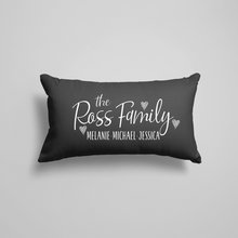 Load image into Gallery viewer, Family Name Pillow