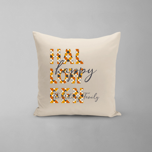 Happy Halloween Personalized Pillow