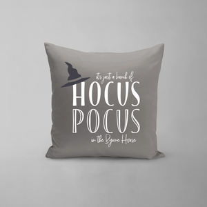 Hocus Pocus Family Name Pillow