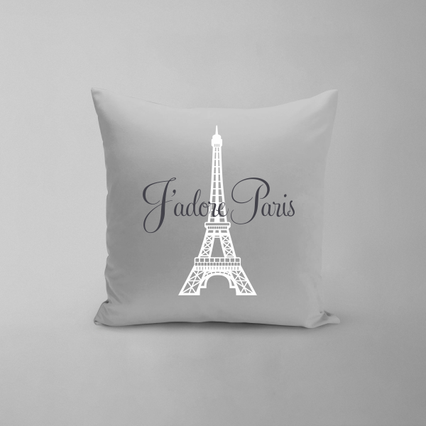 J'adore Paris Pillow