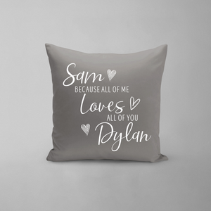 Sam Loves Dylan Pillow