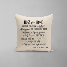 Load image into Gallery viewer, Hugs From Home Pillow