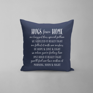 Hugs From Home Pillow