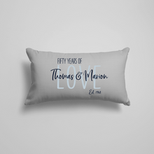 Load image into Gallery viewer, Fifty Years Of Love Pillow