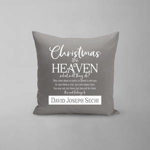 Christmas In Heaven Pillow
