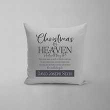 Load image into Gallery viewer, Christmas In Heaven Pillow
