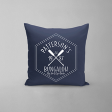 Load image into Gallery viewer, Personalized Bungalow Pillow