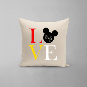 Love Mickey Pillow