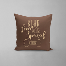 Load image into Gallery viewer, Loved &amp; Spoiled Pillow